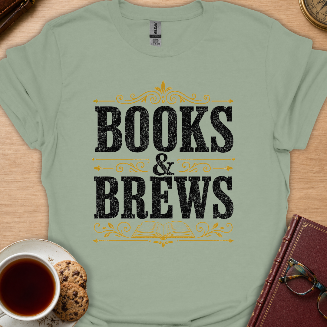 Books And Brews Royal T-Shirt