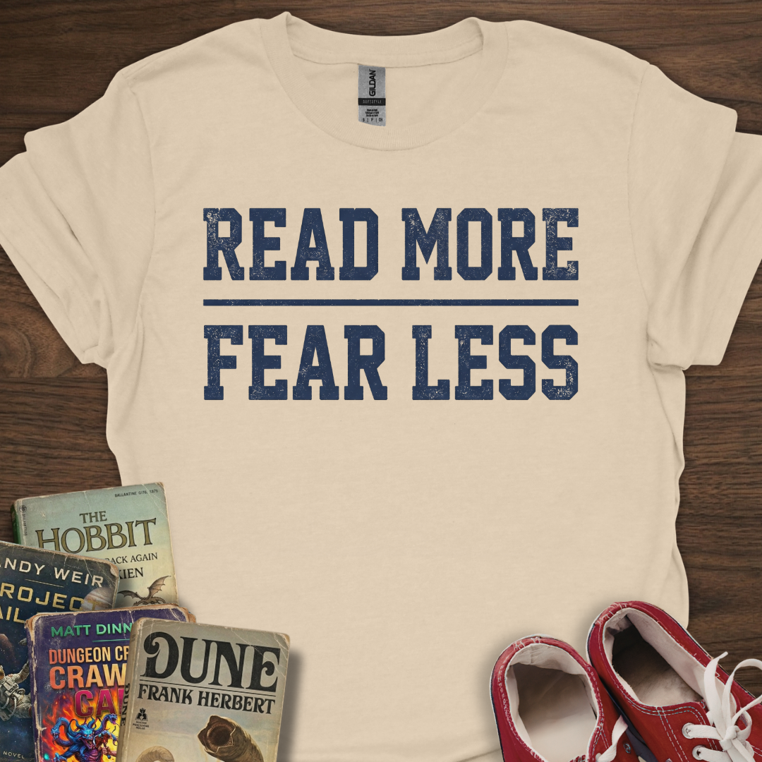 Read More Fear Less T-Shirt