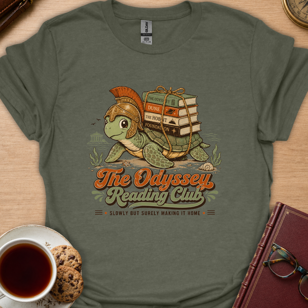 Odyssey Book Club Tortoise T-Shirt