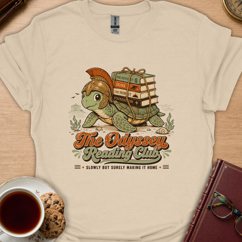 Odyssey Book Club Tortoise T-Shirt