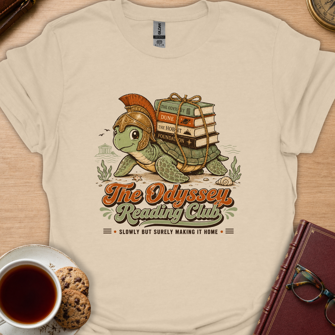Odyssey Book Club Tortoise T-Shirt