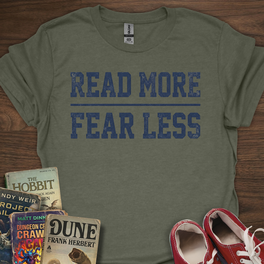 Read More Fear Less T-Shirt