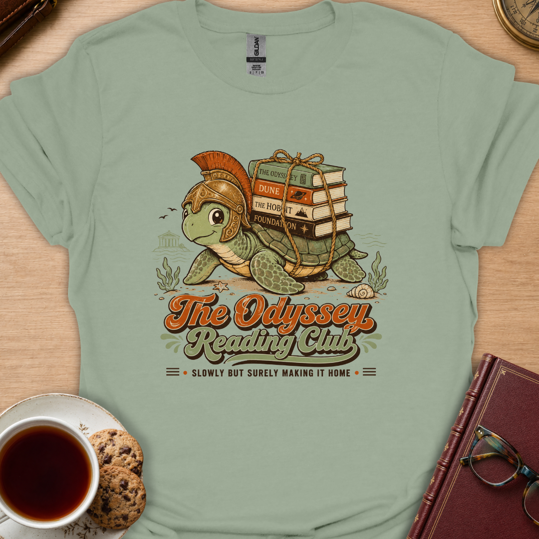 Odyssey Book Club Tortoise T-Shirt