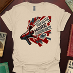 Less Podcasts! More Audiobooks! Bullhorn T-Shirt