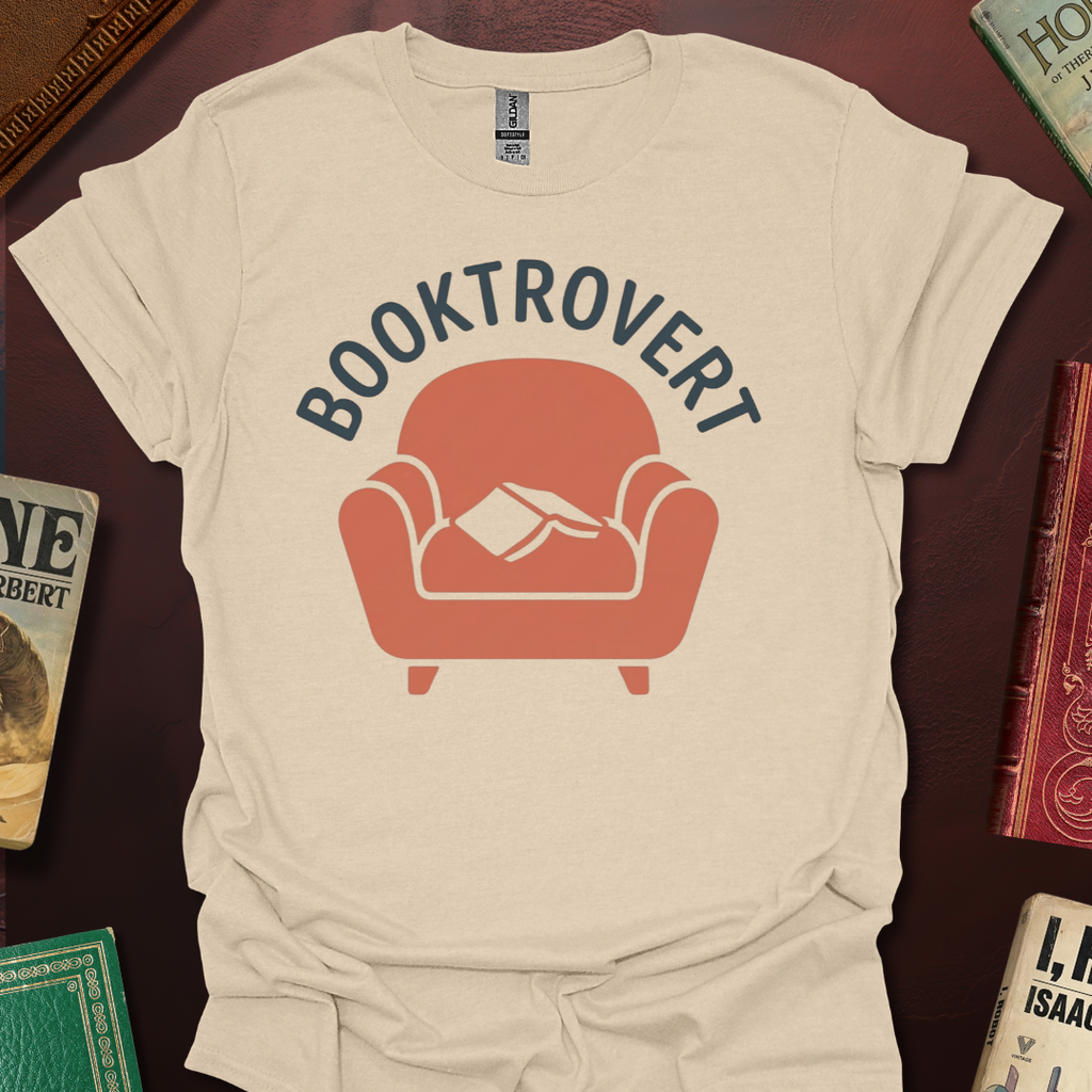 Booktrovert Couch T-Shirt