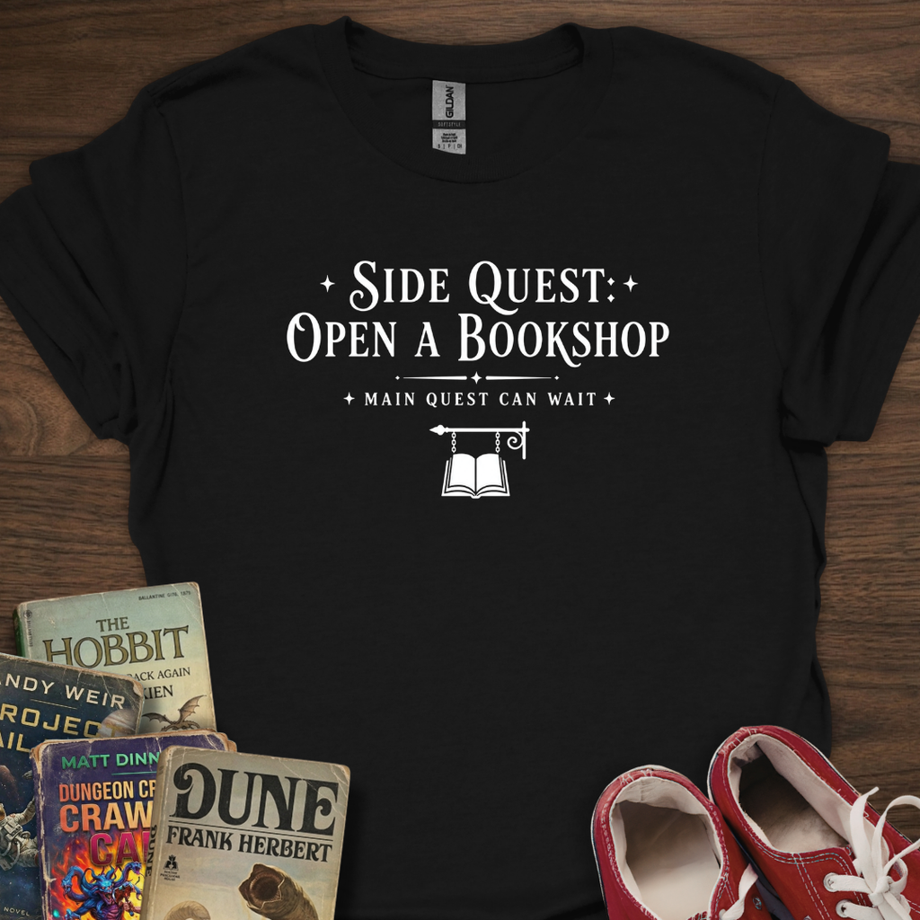 Side Quest Bookshop T-Shirt