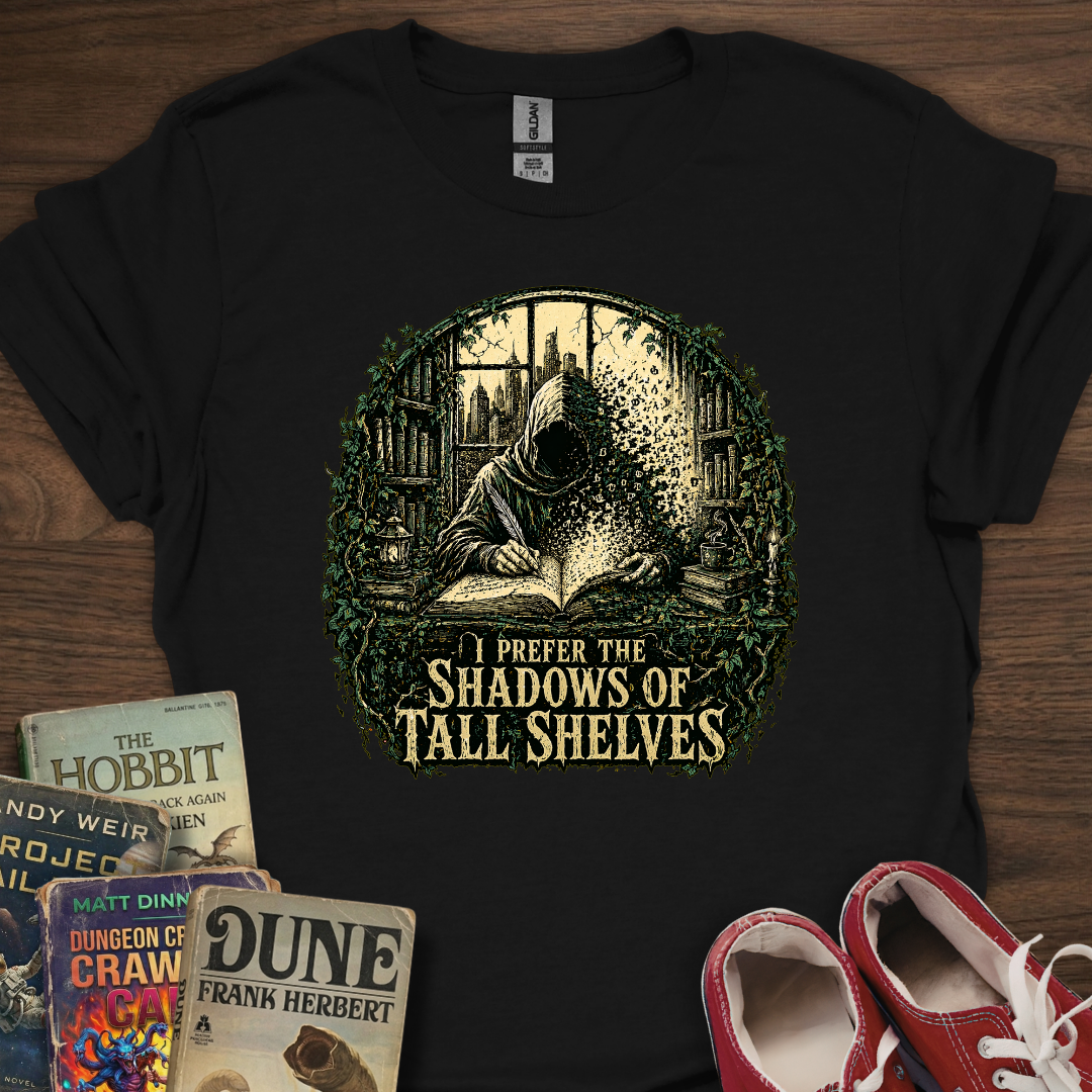 Shadows Of Tall Shelves T-Shirt