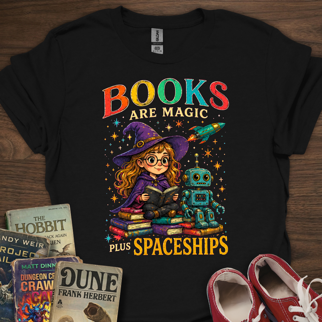 Books Are Magic T-Shirt