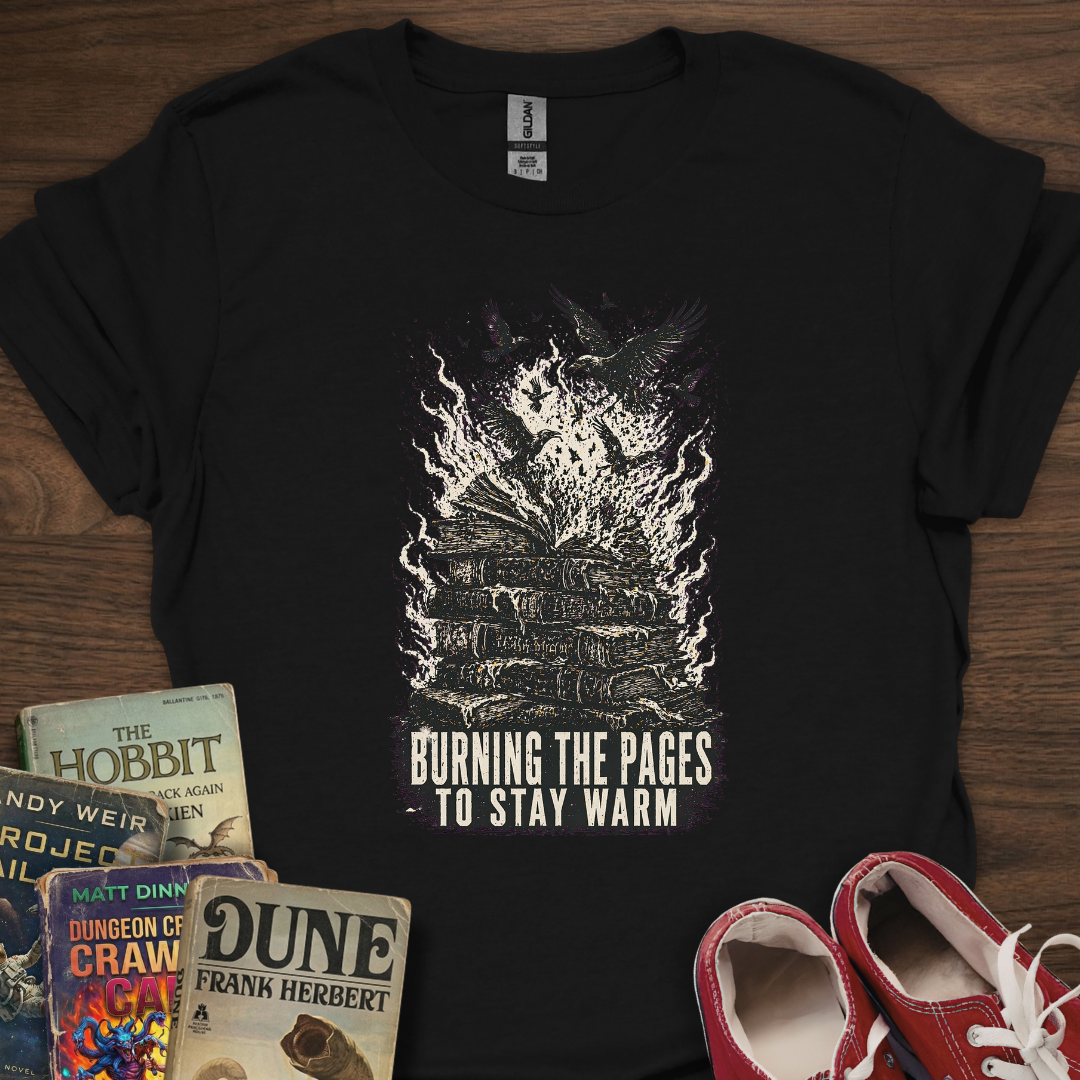 Burning Pages T-Shirt