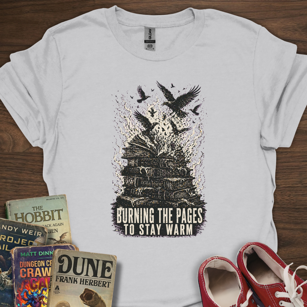 Burning Pages T-Shirt