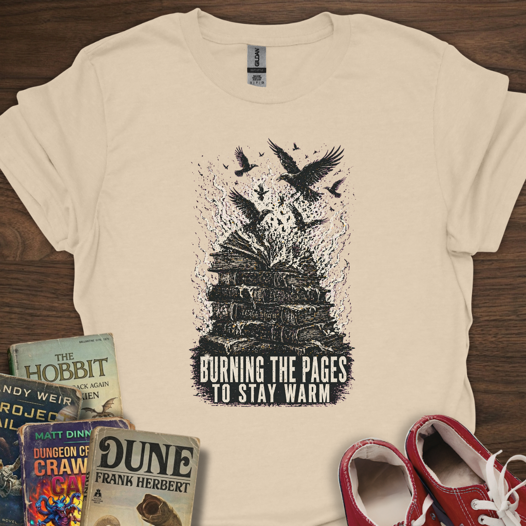 Burning Pages T-Shirt