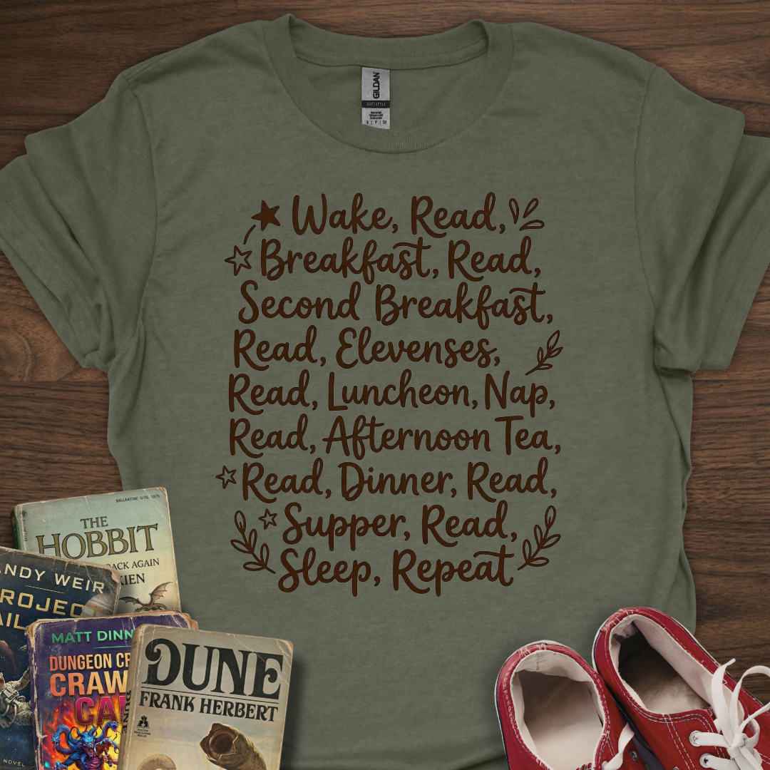 Reading Schedule T-Shirt