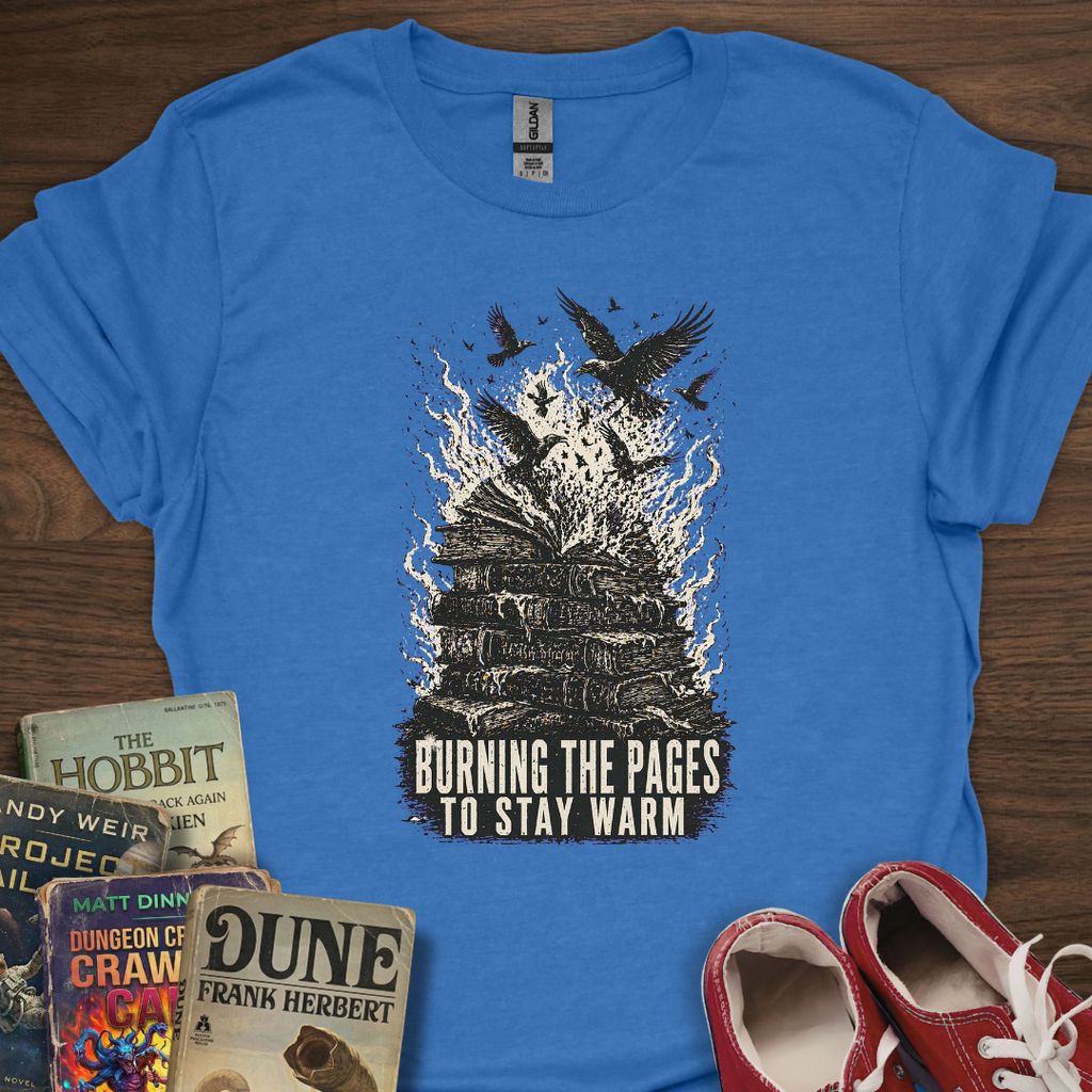 Burning Pages T-Shirt