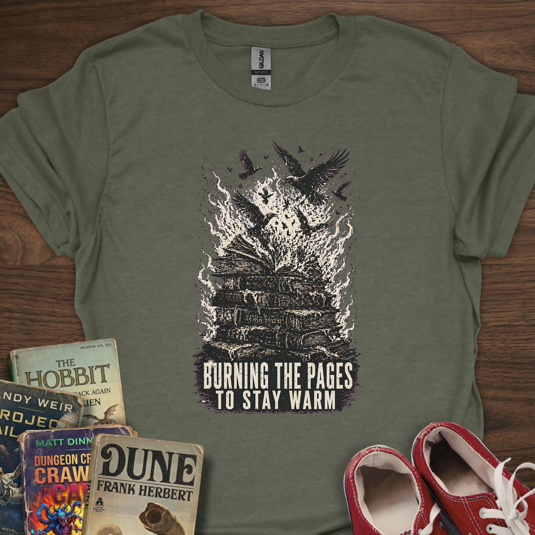 Burning Pages T-Shirt