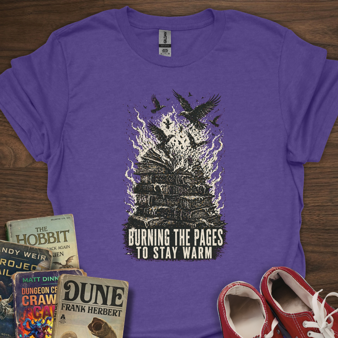 Burning Pages T-Shirt