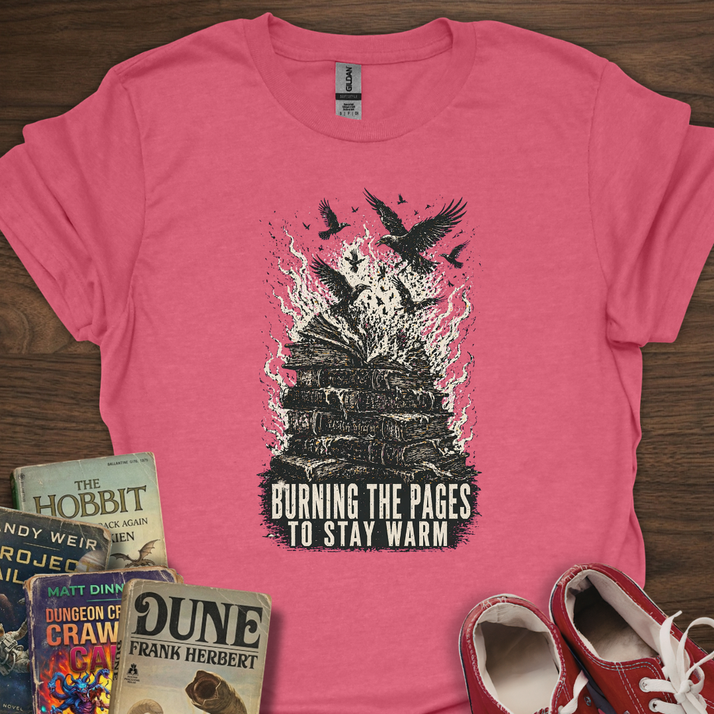 Burning Pages T-Shirt