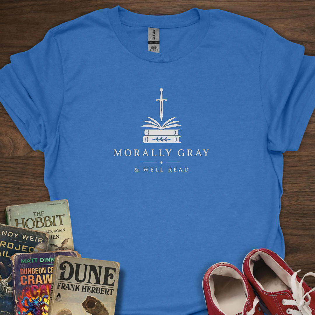 Morally Gray Well Read T-Shirt