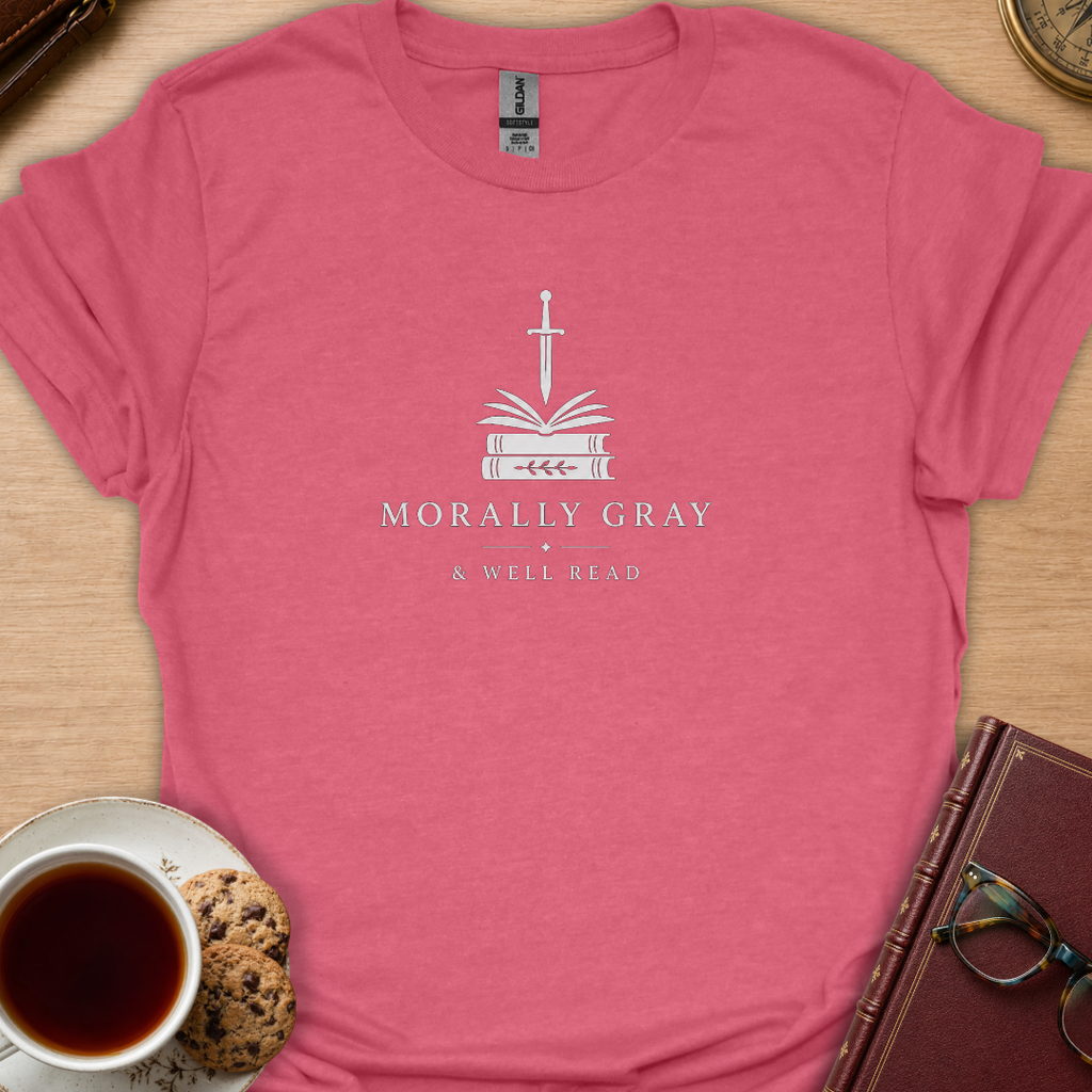 Morally Gray Well Read T-Shirt