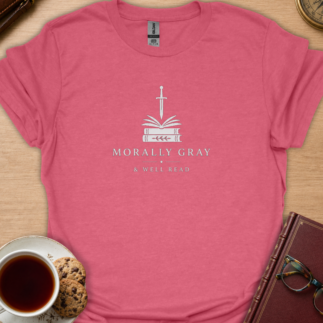 Morally Gray Well Read T-Shirt
