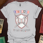 Literacy Is My Weapon Zine T-Shirt