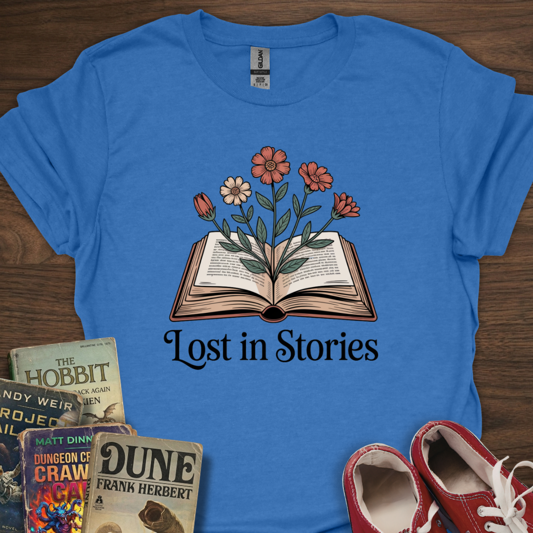 Lost In Stories Flowers T-Shirt