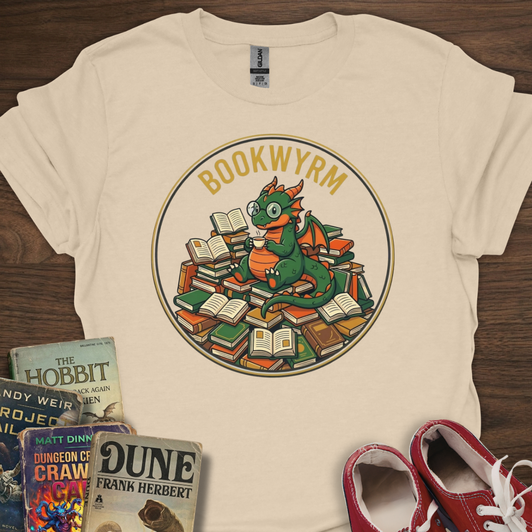 Bookwyrm Pile T-Shirt