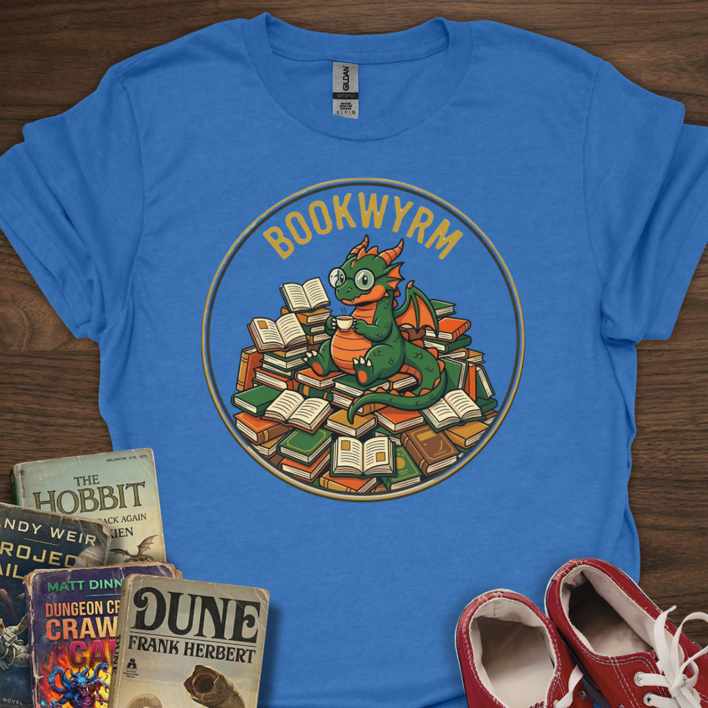 Bookwyrm Pile T-Shirt