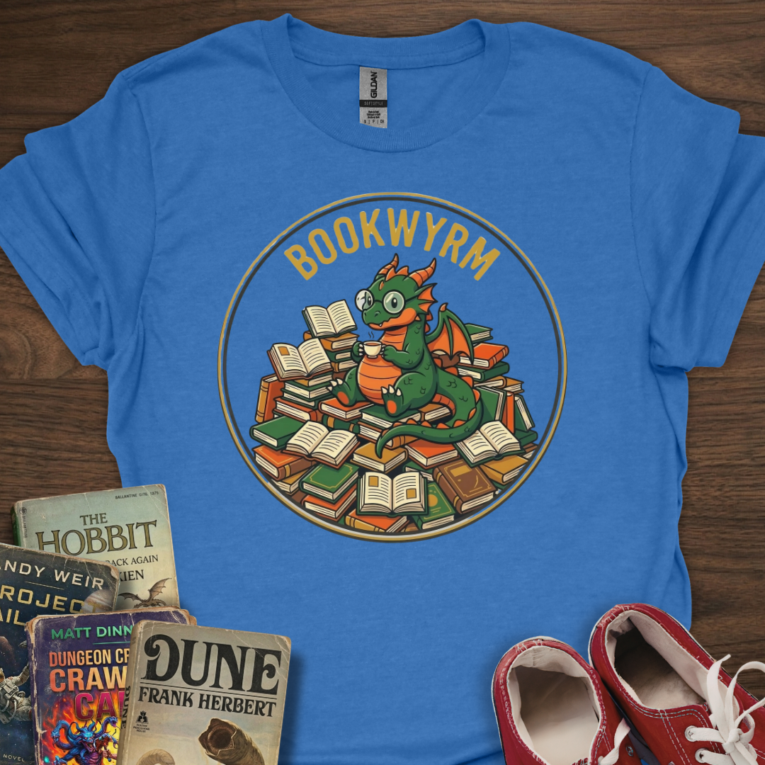 Bookwyrm Pile T-Shirt
