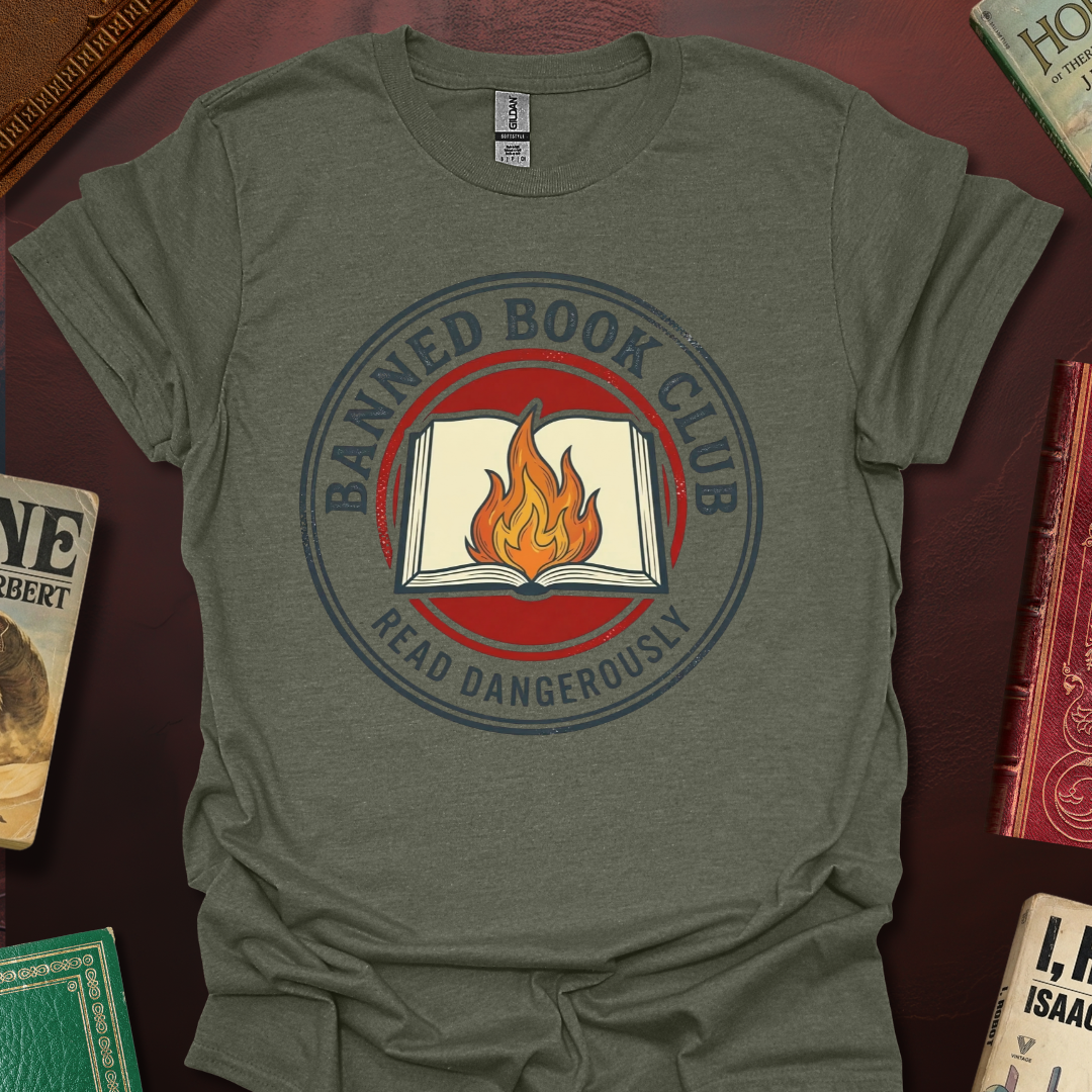 Banned Book Club - Read Dangerously T-Shirt