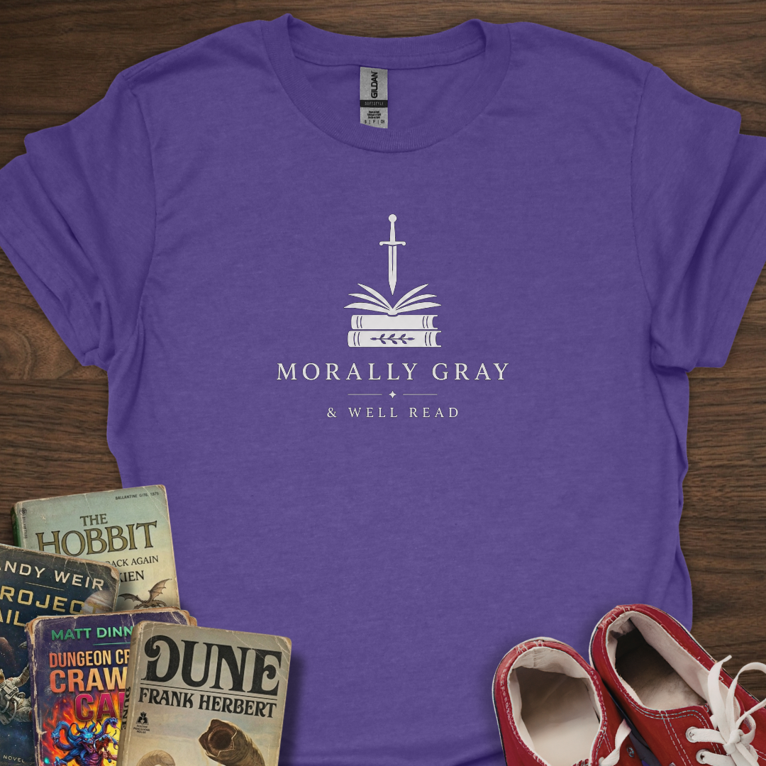 Morally Gray Well Read T-Shirt