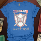Literacy Is My Weapon Zine T-Shirt