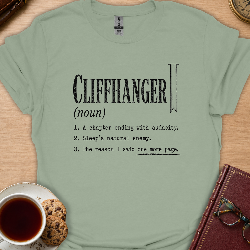 Cliffhanger Definition T-Shirt