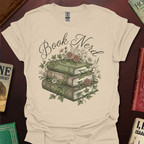 Book Nerd Nature Book StackT-Shirt