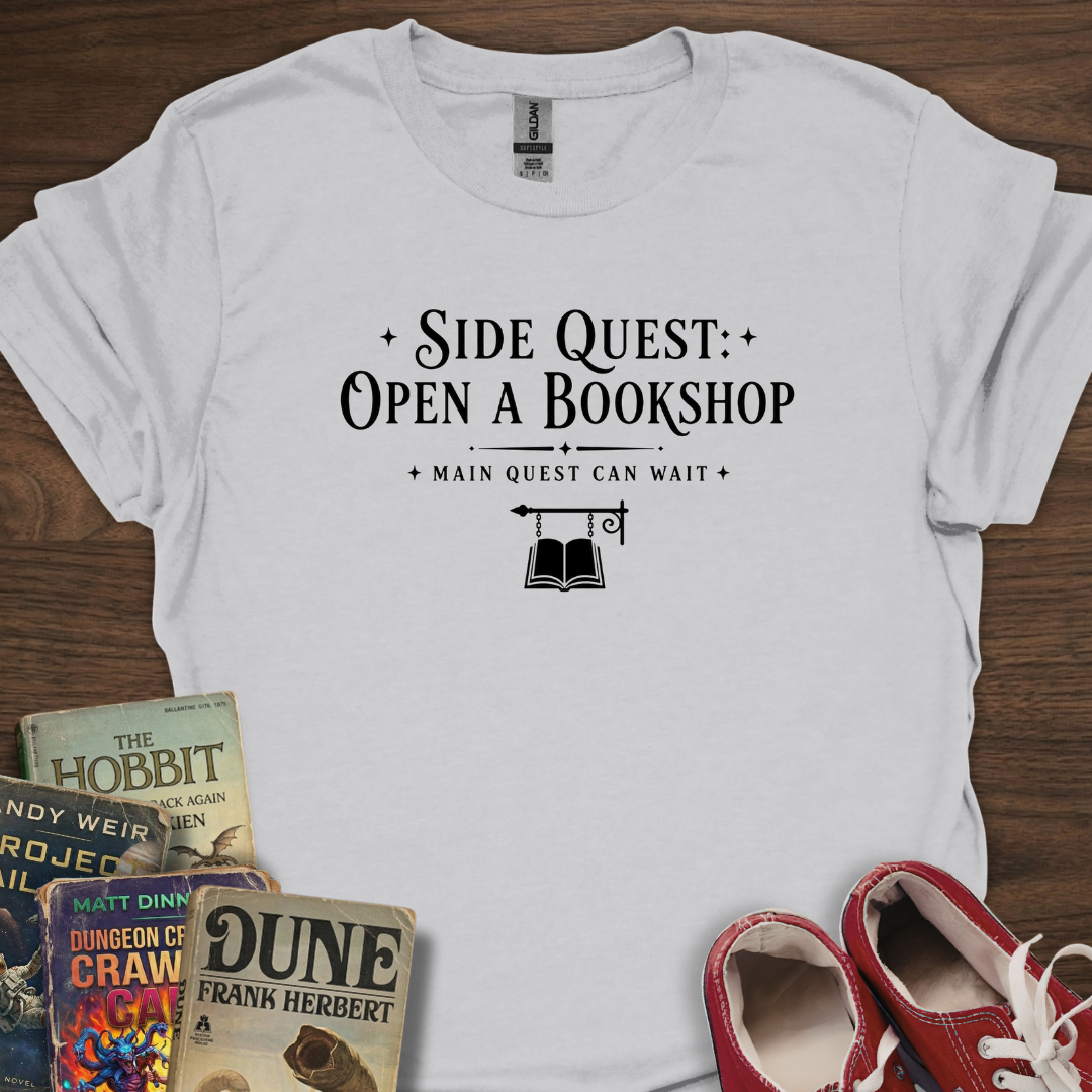 Side Quest Bookshop T-Shirt