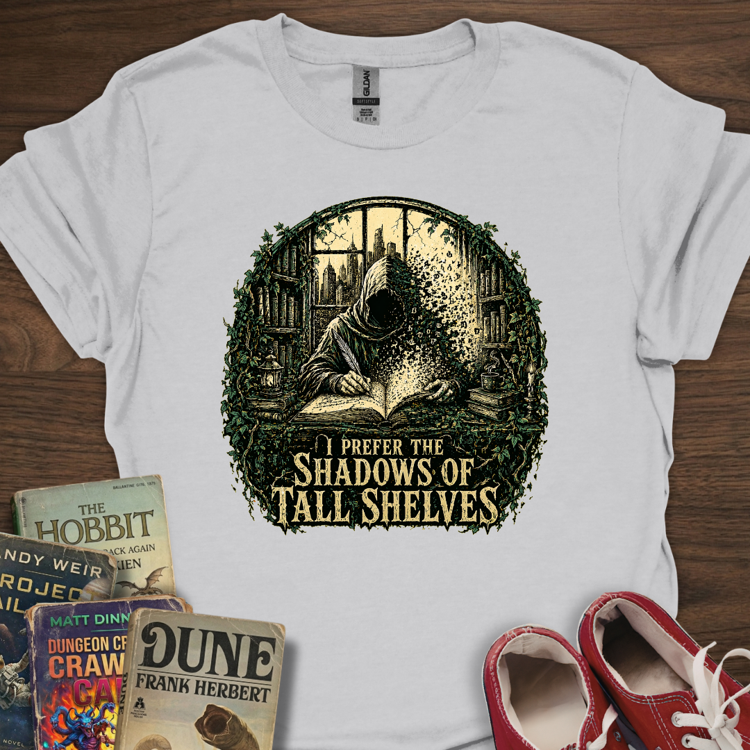 Shadows Of Tall Shelves T-Shirt