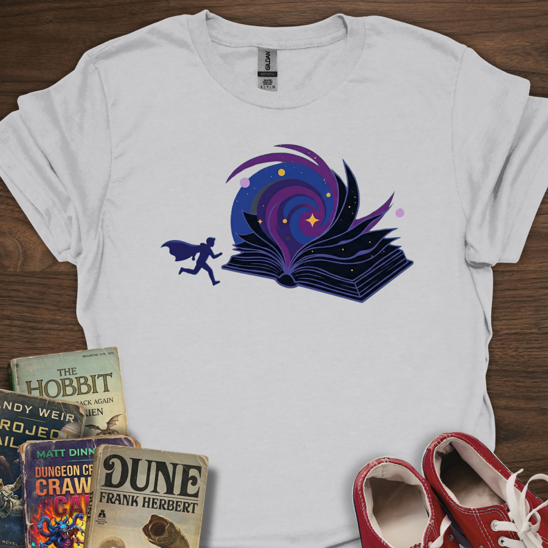 Escape To Books T-Shirt