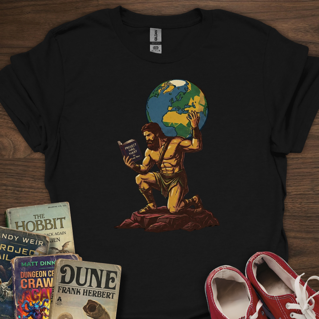 Atlas Reads Hail Mary T-Shirt