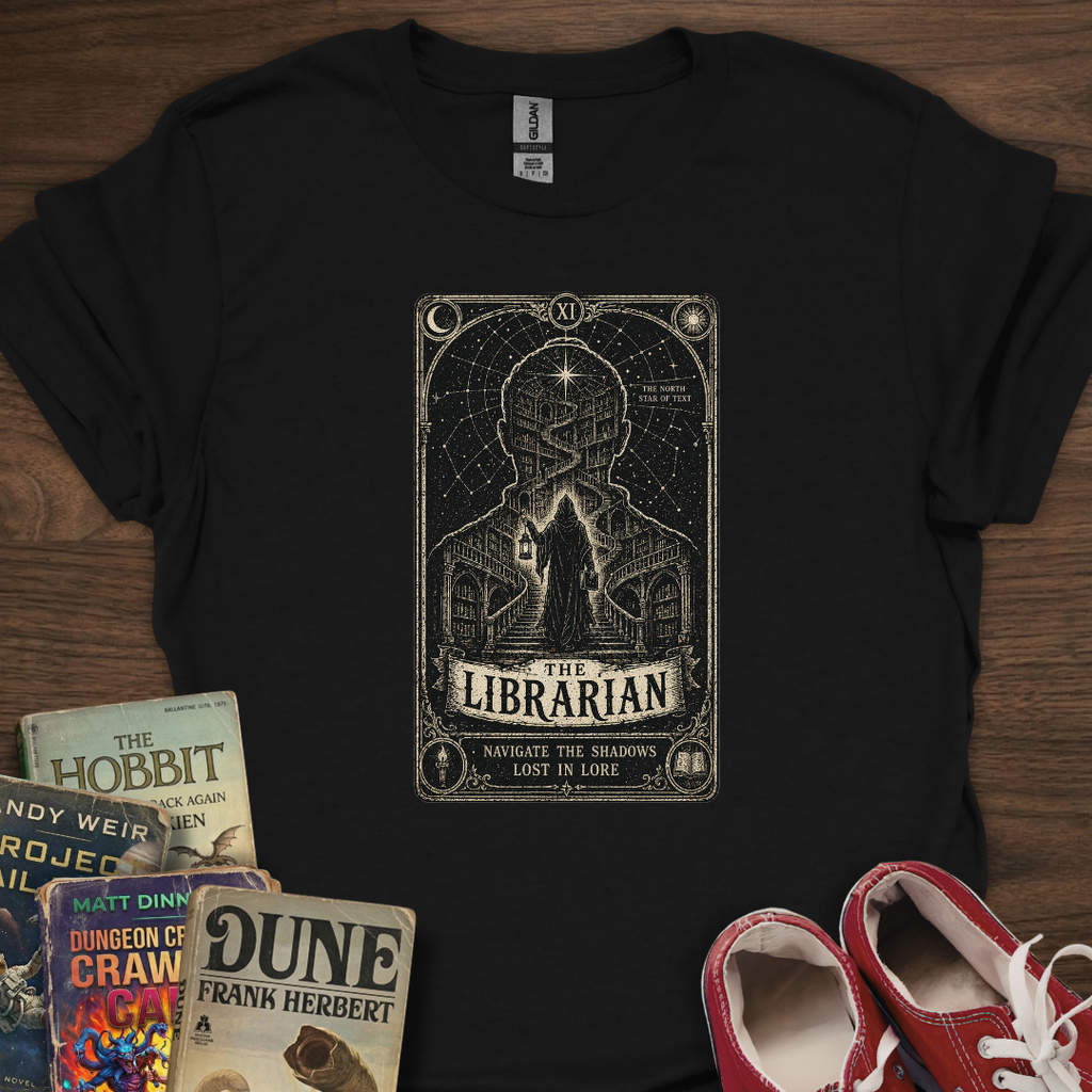 Librarian Tarot T-Shirt