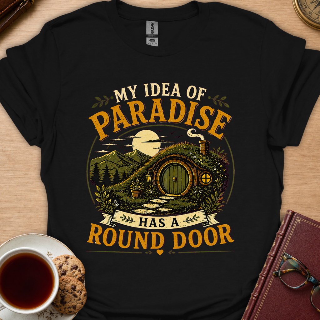 Paradise Round Door T-Shirt