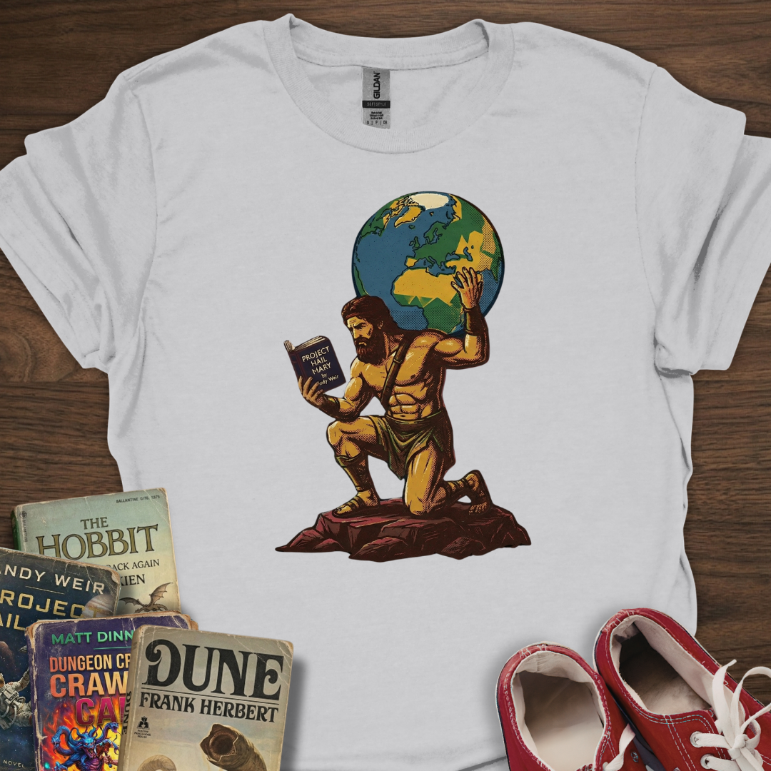 Atlas Reads Hail Mary T-Shirt