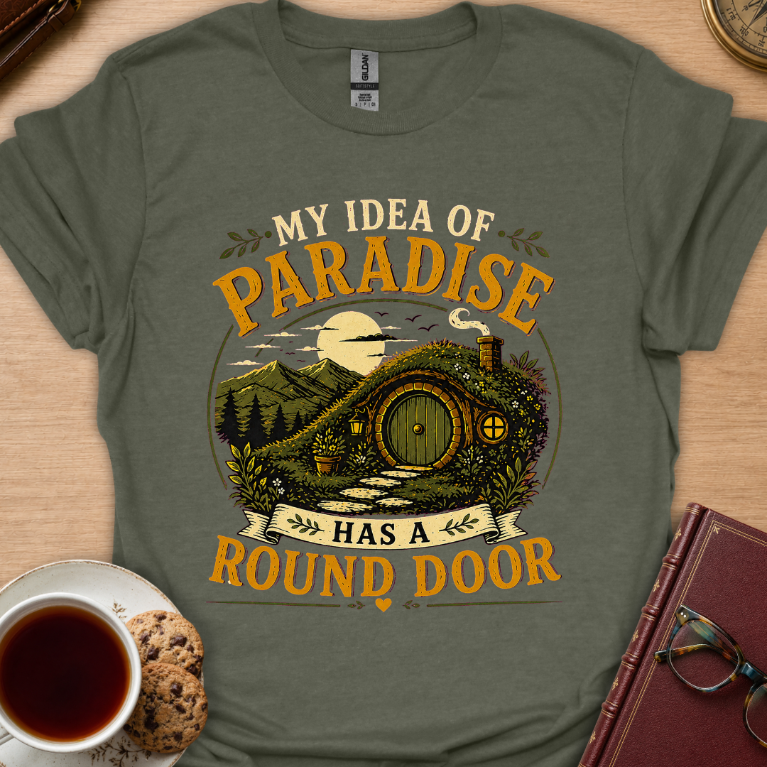 Paradise Round Door T-Shirt