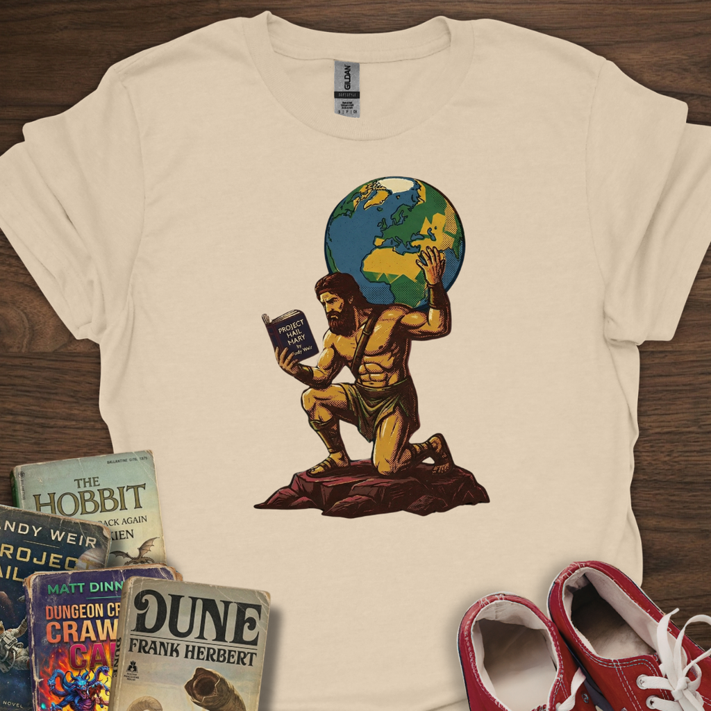 Atlas Reads Hail Mary T-Shirt