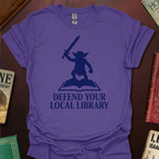 Defend Your Local Library Goblin Icon T-Shirt