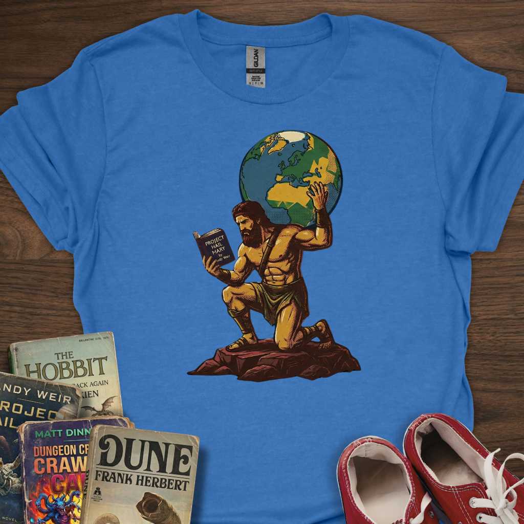 Atlas Reads Hail Mary T-Shirt