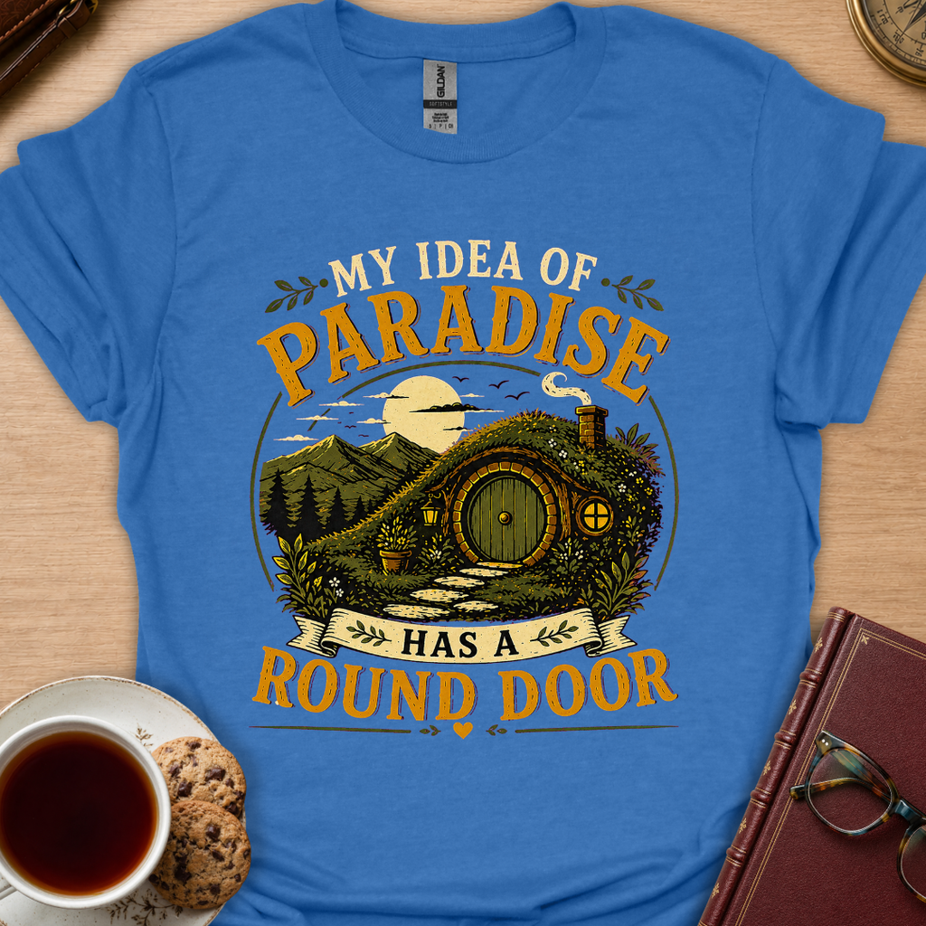 Paradise Round Door T-Shirt