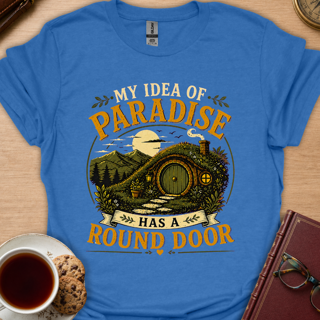 Paradise Round Door T-Shirt