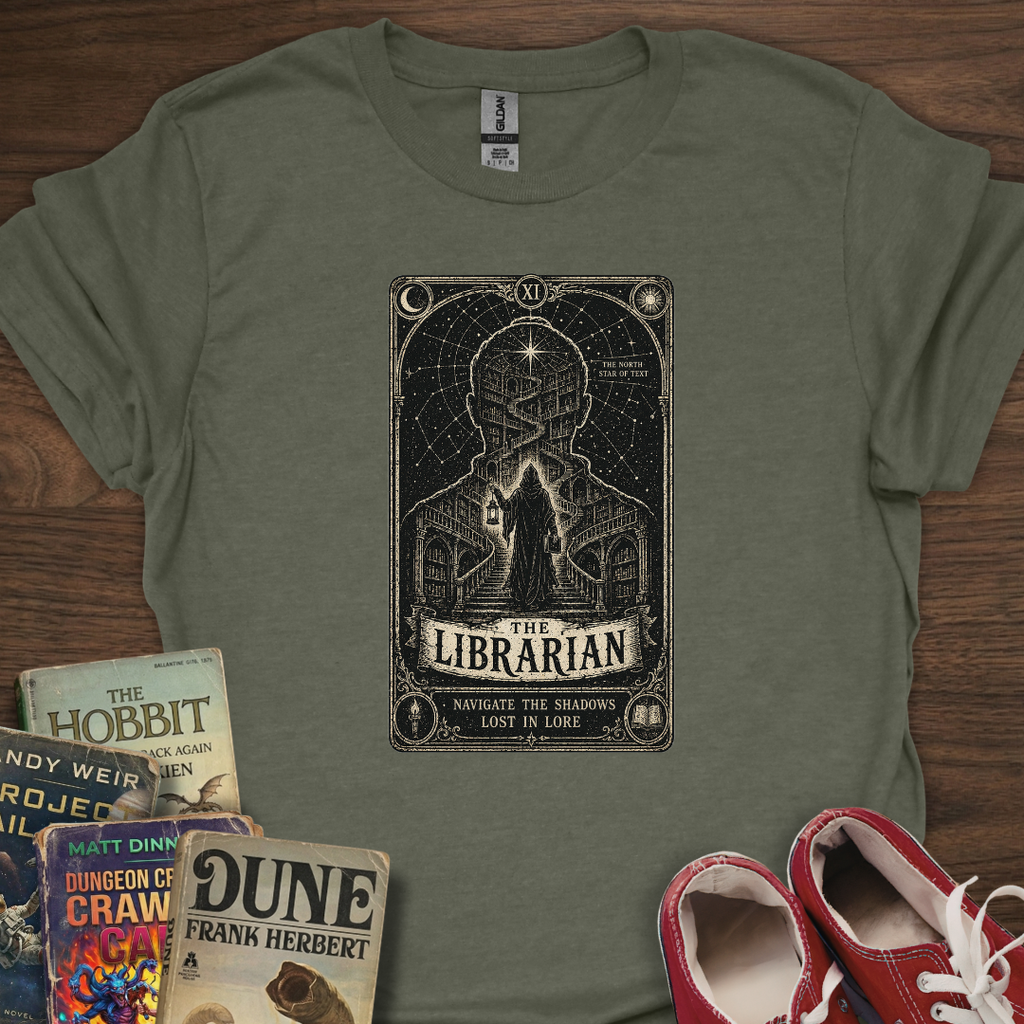 Librarian Tarot T-Shirt