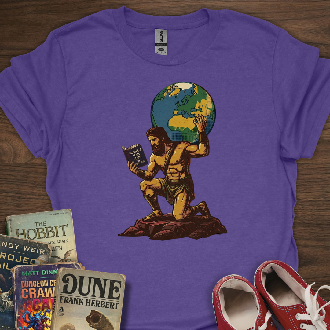 Atlas Reads Hail Mary T-Shirt