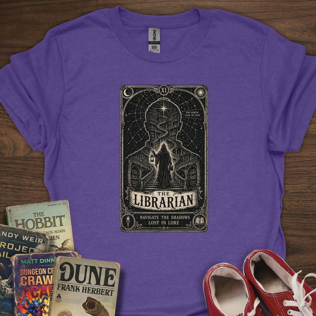 Librarian Tarot T-Shirt