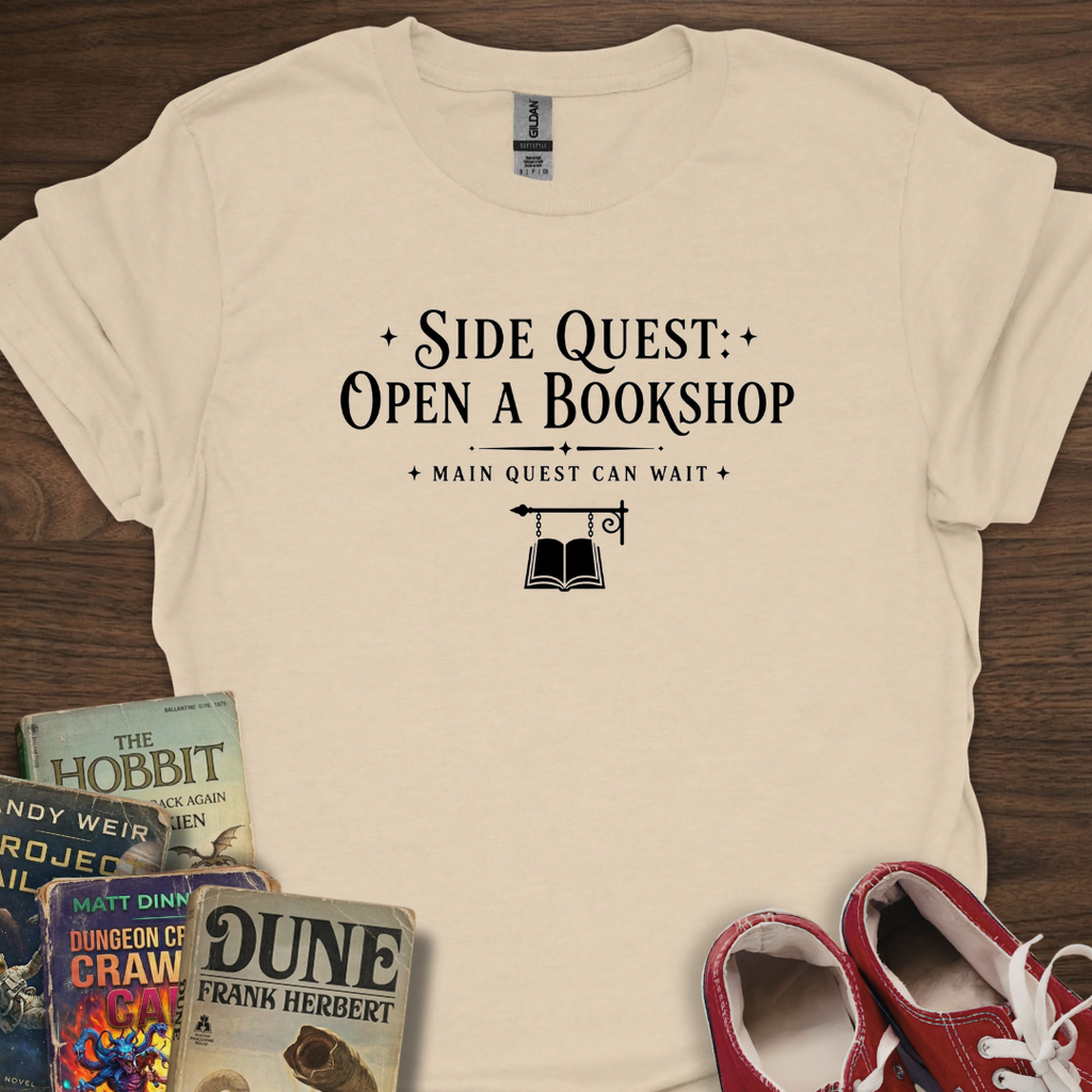 Side Quest Bookshop T-Shirt